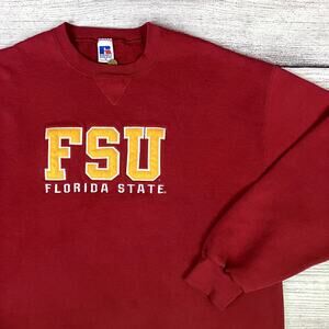 Vintage 1990s Florida State University Russell Athletic Crewneck